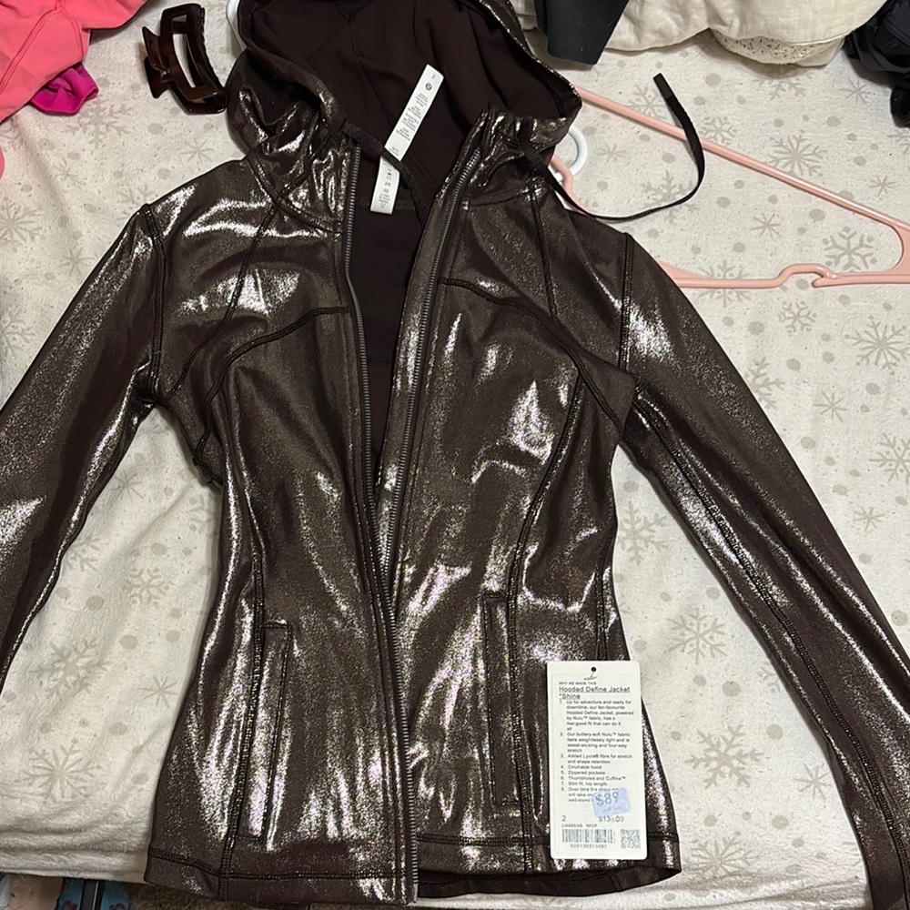 NWT lululemon define jacket size 2